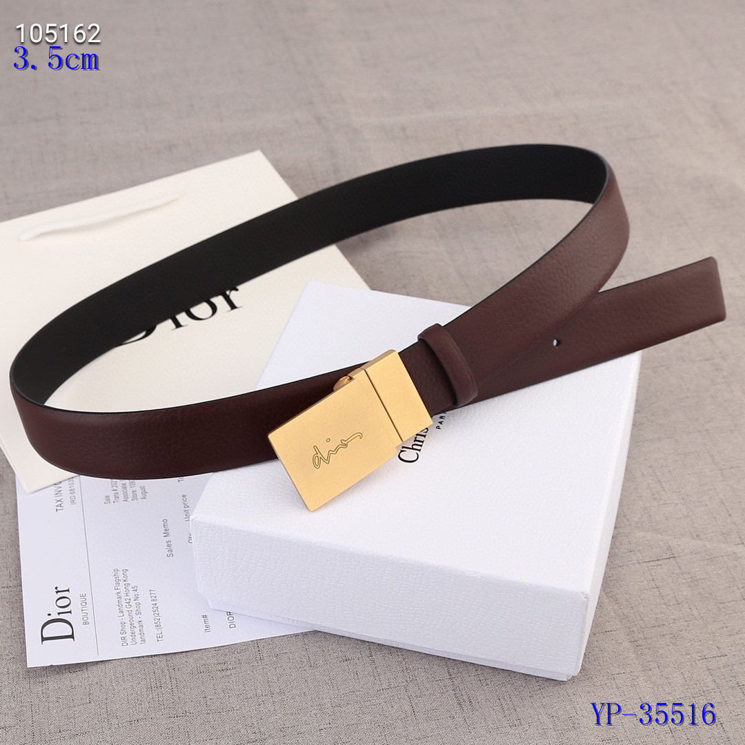 Dior Belts 3.5 Width 049